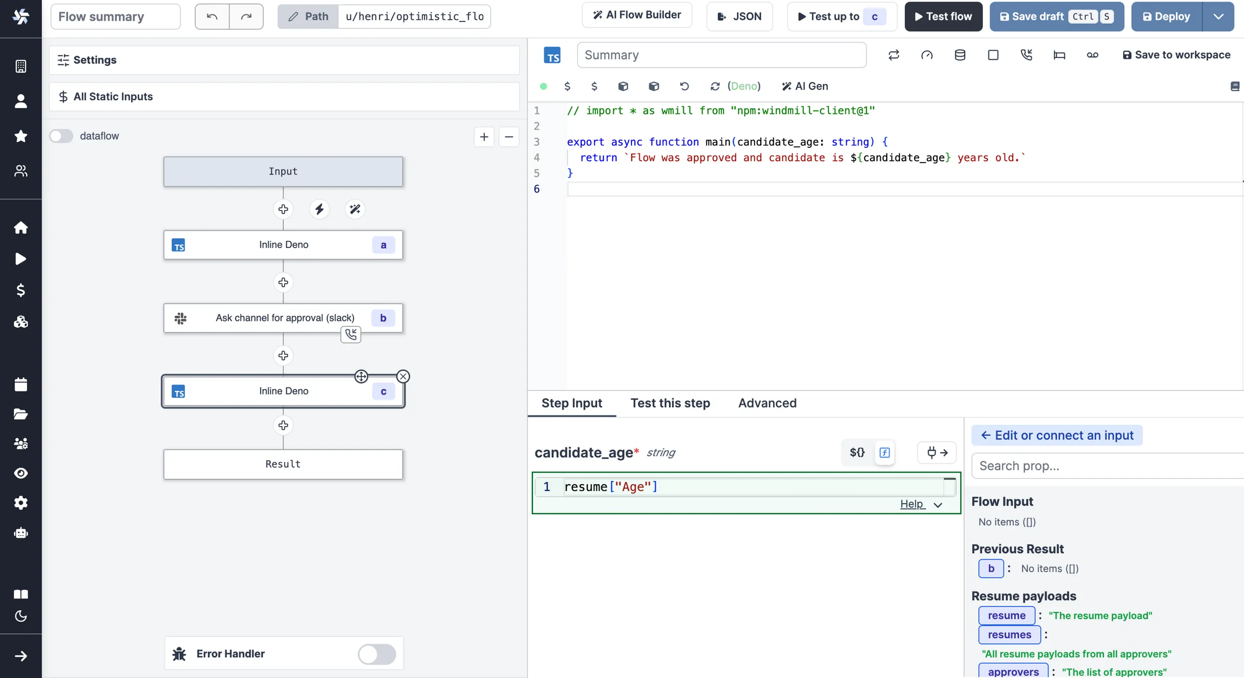 Use argument Use argument