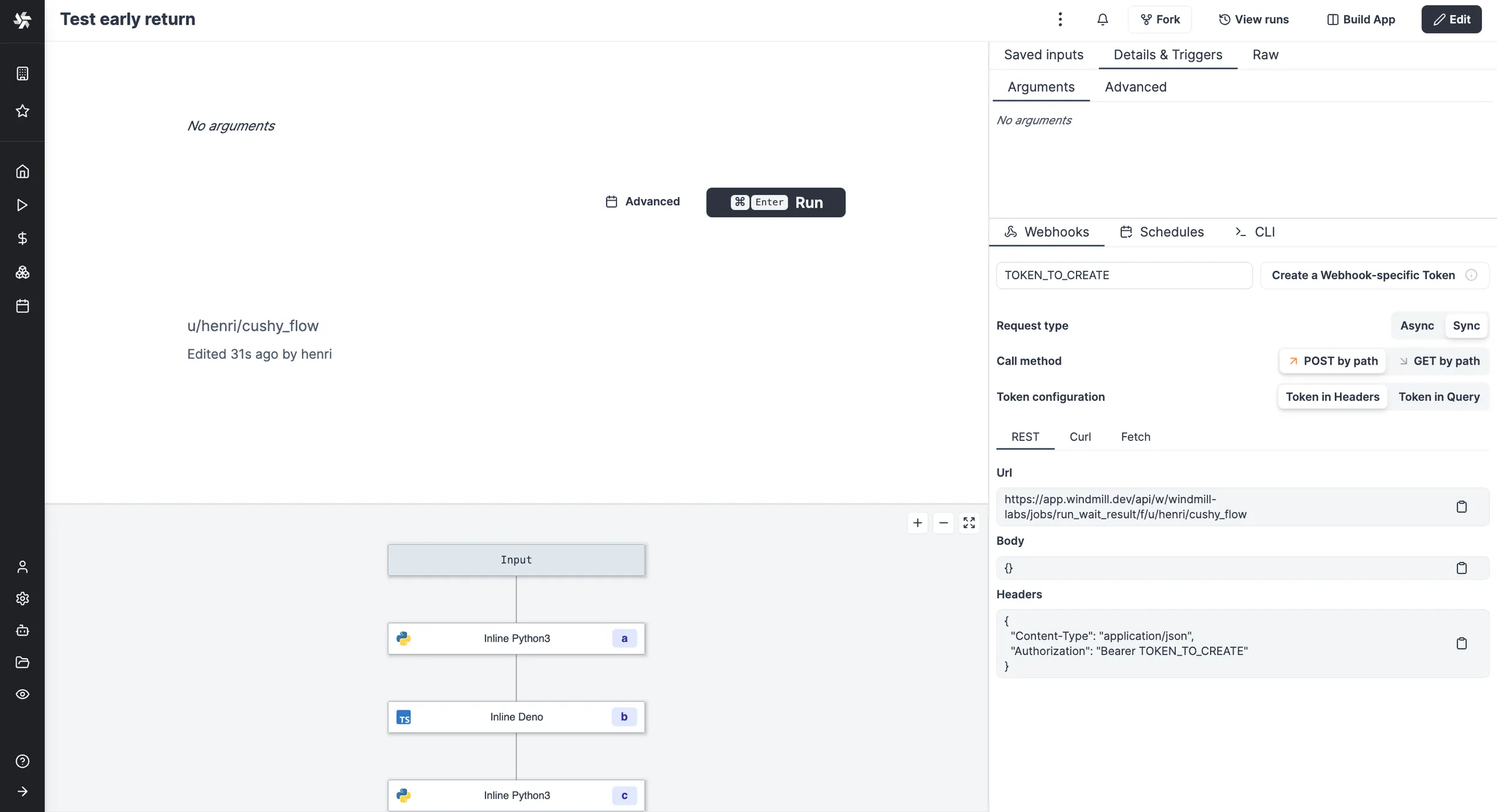 Early webhooks Early webhooks