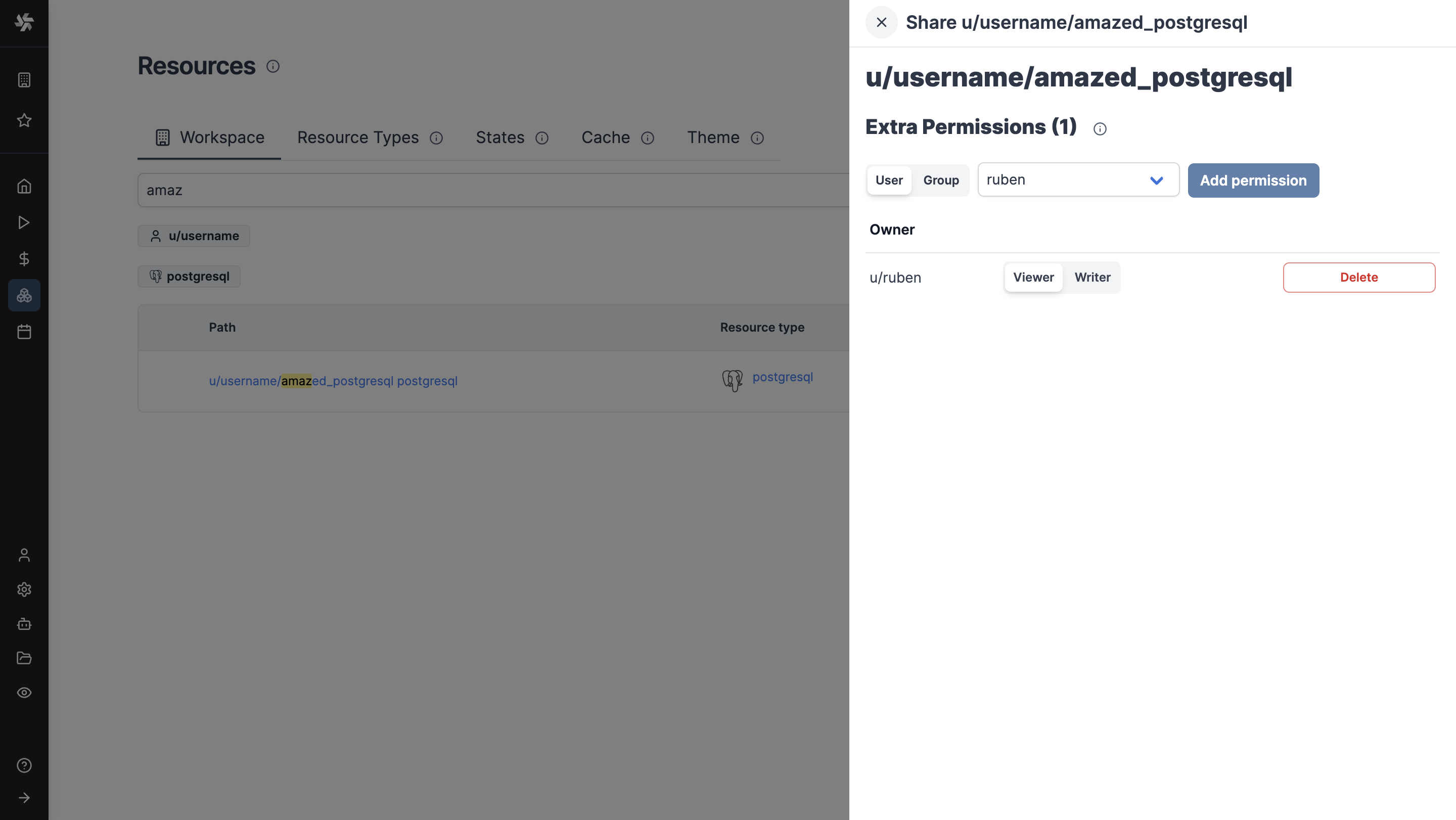 Extra Permissions Example Extra Permissions Example