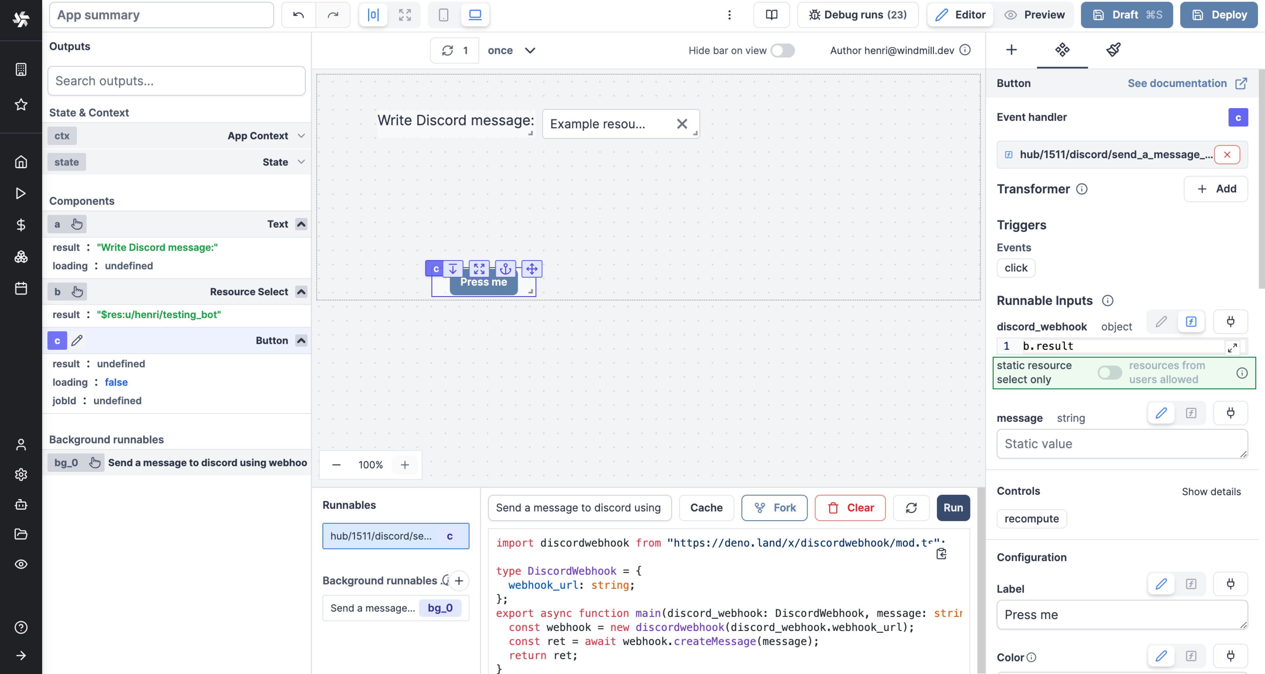 Static resource select only / Resources from users allowed Static resource select only / Resources from users allowed